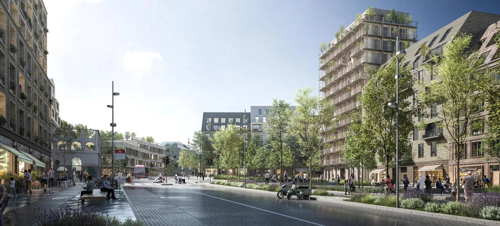 Urban setting · image from the IM