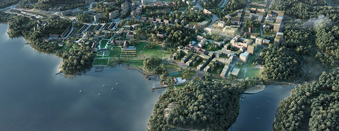 Prime lakeside location