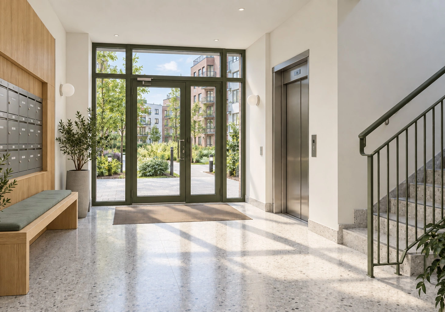 Entrance lobby · illustrative concept